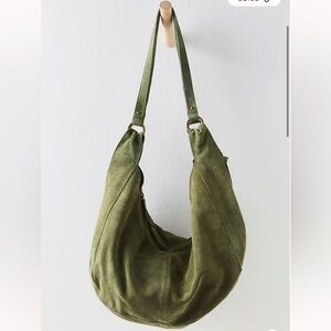 Free People Roma Suede Tote Bag